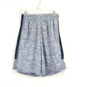 Unipro Woman Sz S Warm Up shorts grey w black trim